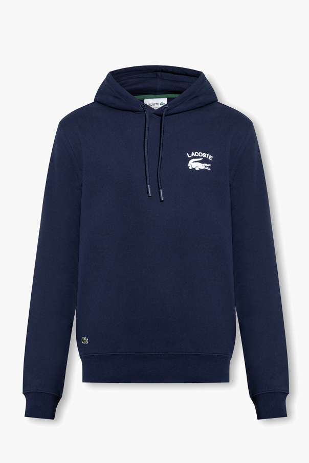 Navy blue outlet lacoste hoodie